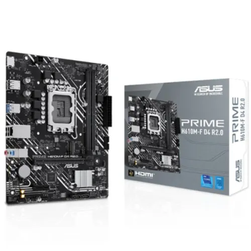 ASUS PRIME H610M-F D4 R2.0 DDR4 LGA1700 mATX Motherboard Price in BD