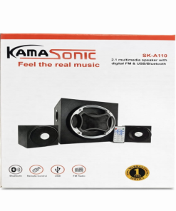 Kamasonic SK-A110 2.1 Multimedia Speaker With FM & USB Bluetooth