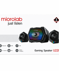 Alternative view of Microlab U220 BT 2.1 RGB Gaming Speaker